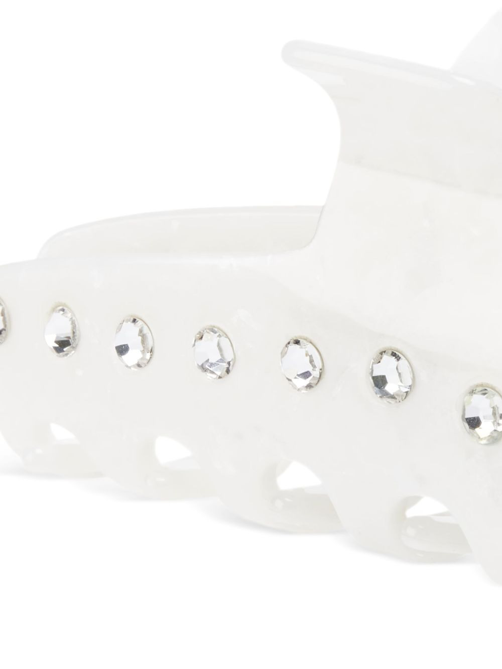 crystal-embellished claw hair clip - 2