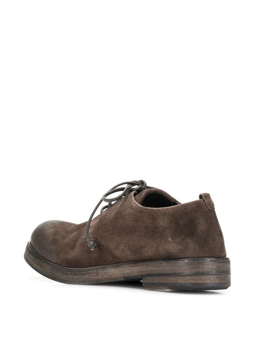 distressed Derby shoes - 3