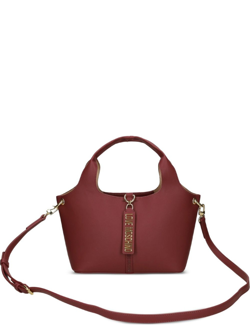 logo-plaque tote bag 1