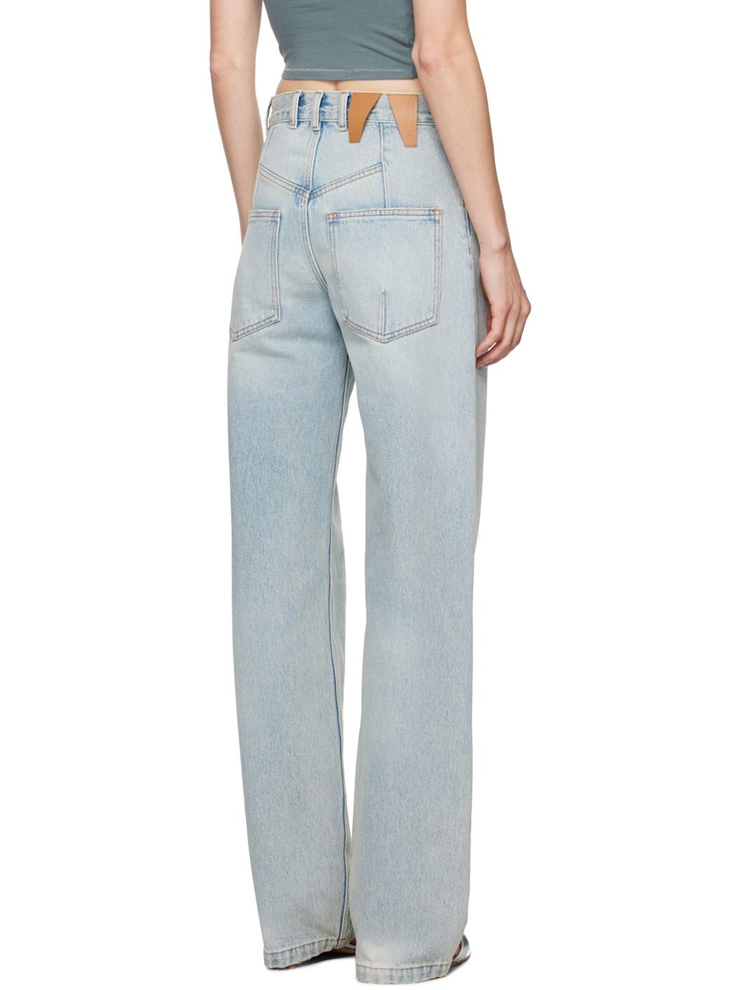 Blue Lu Fitted Jeans - 3