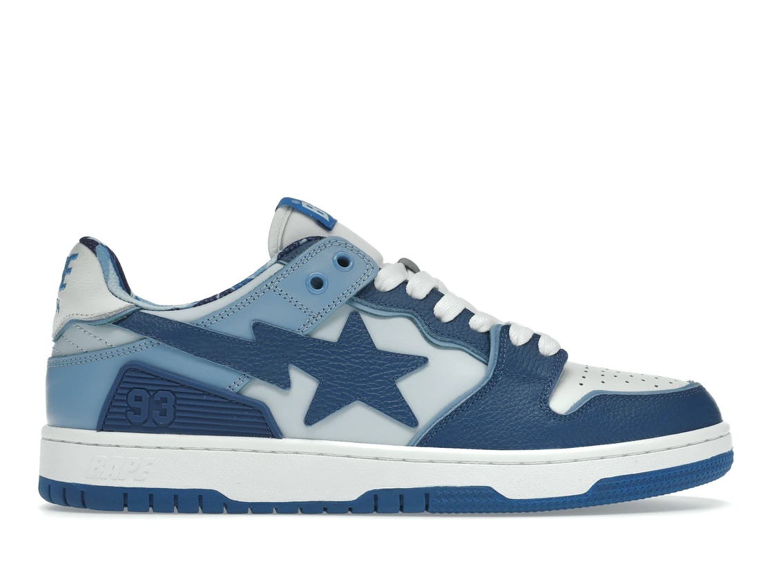 A Bathing Ape Bape SK8 Sta ABC Camo Blue (2022) - 1