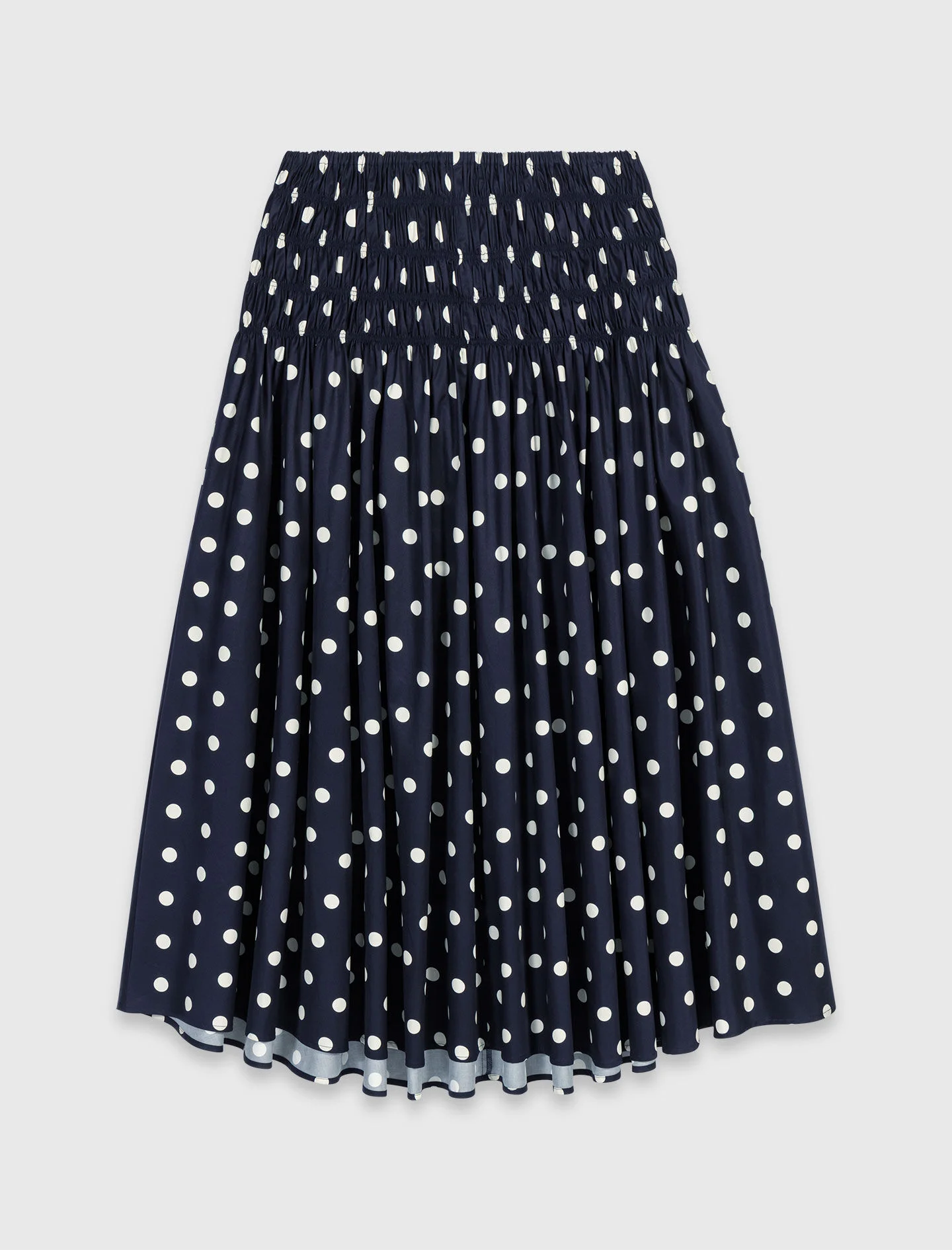 Long cotton skirt - 1