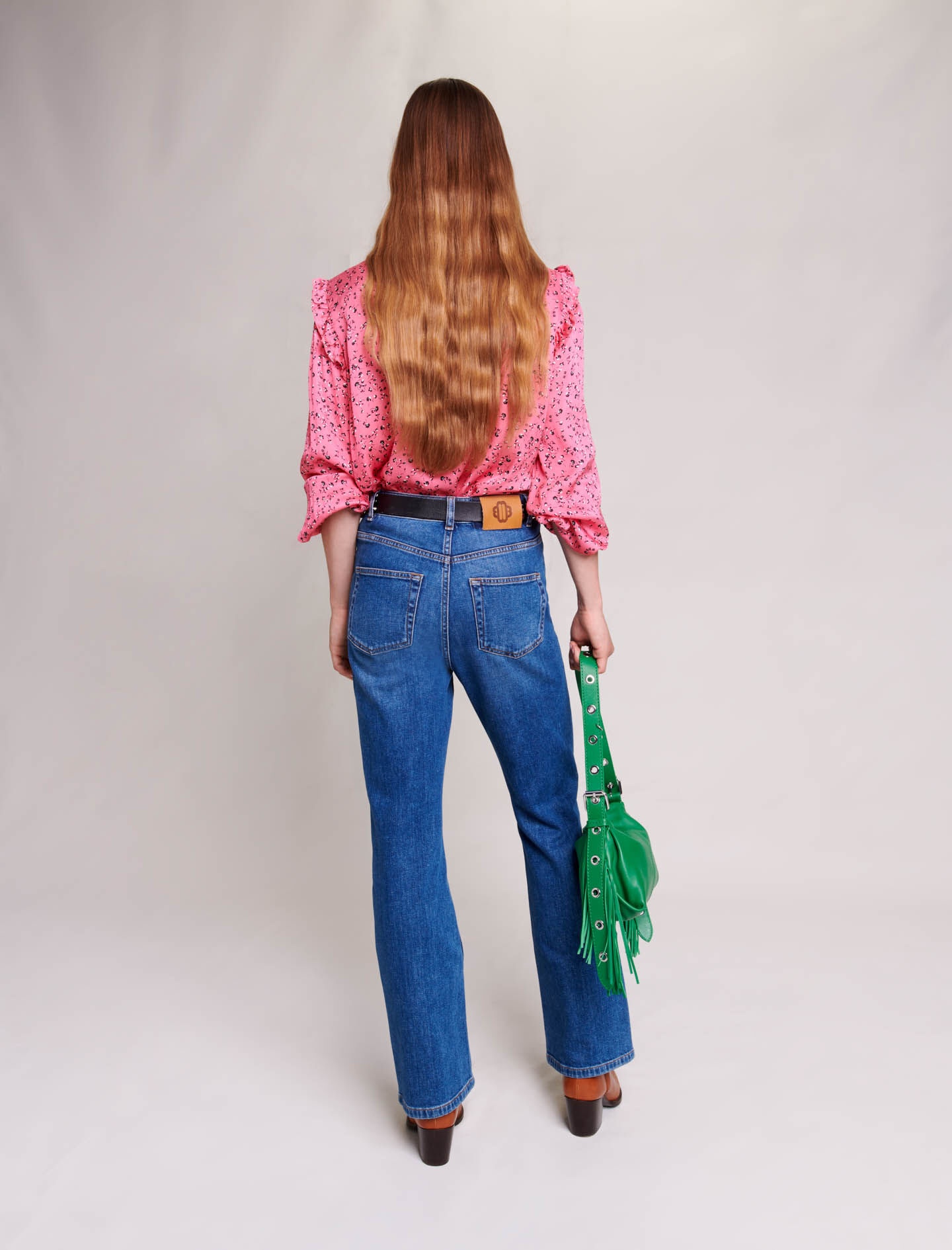 Flower print blouse - 5