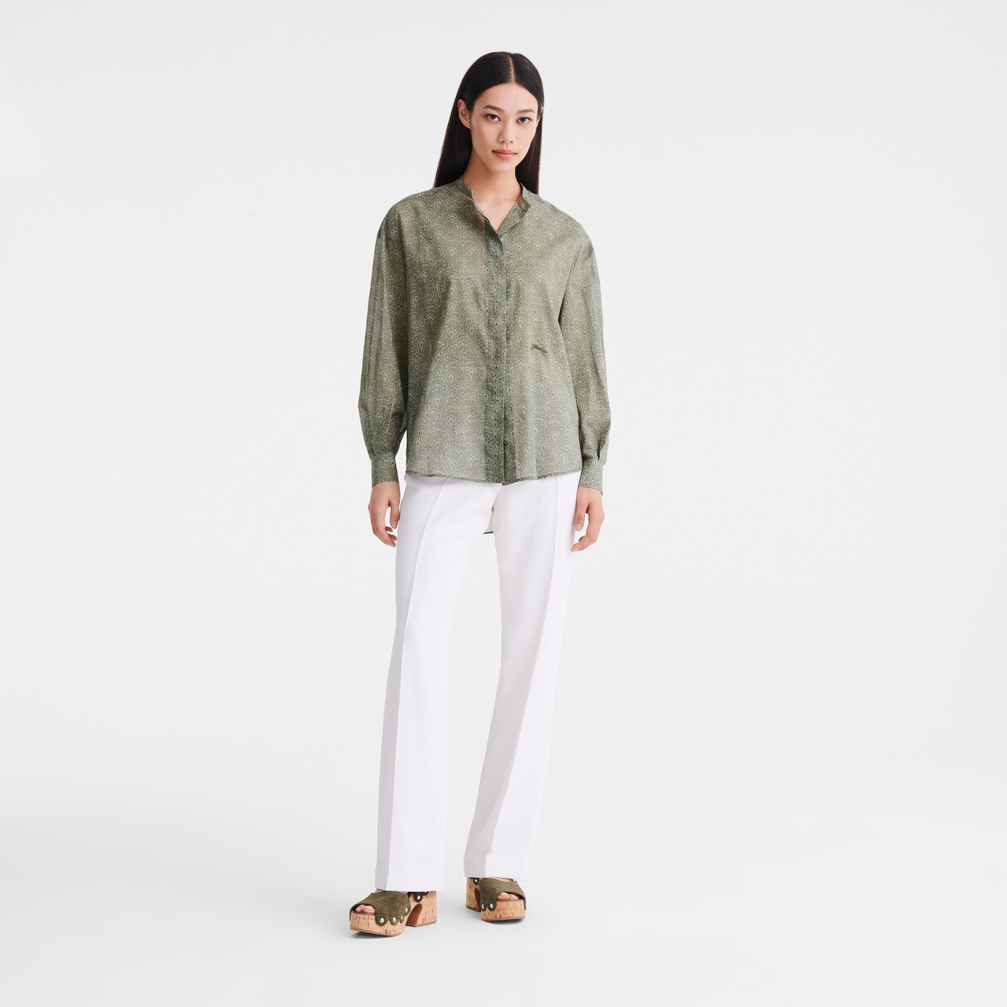Shirt Laurel - Printed veil - 4