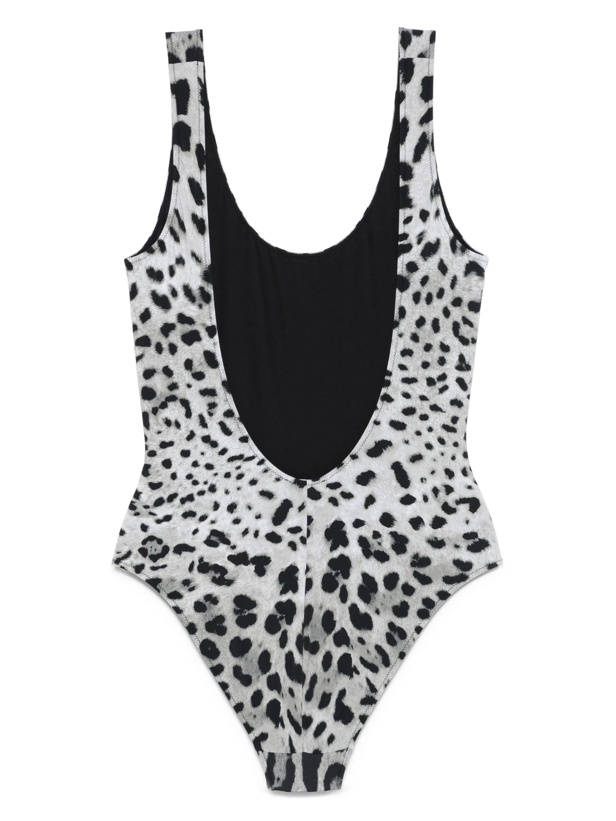 leopard-print swimsuit - 2