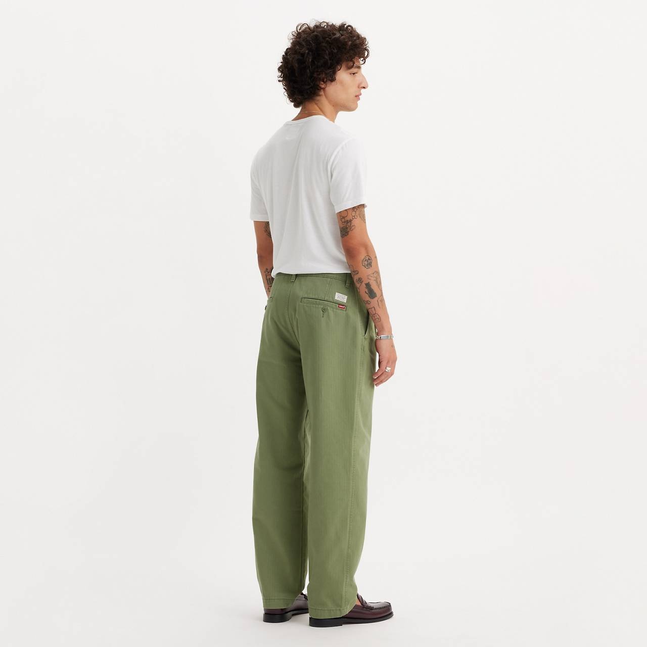 LEVI'S® XX CHINO LOOSE STRAIGHT PLEATED MEN'S PANTS - 4