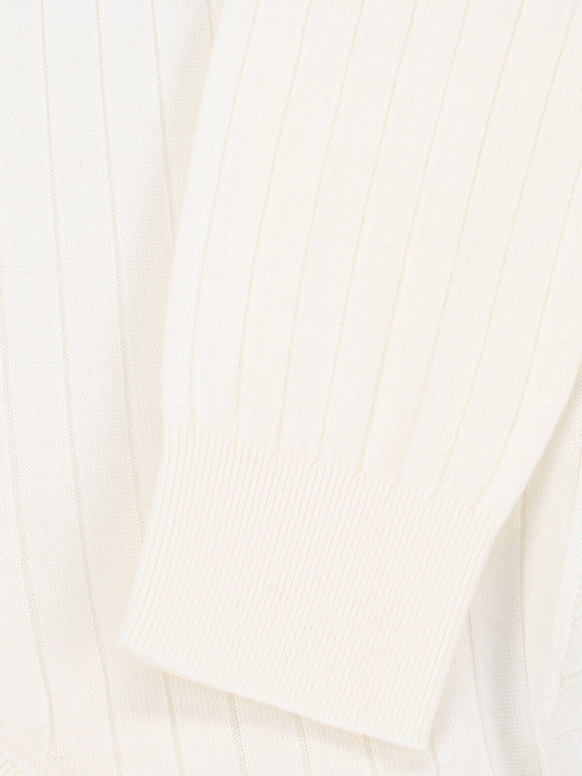 RIBBED WOOL CARDIGAN - 5