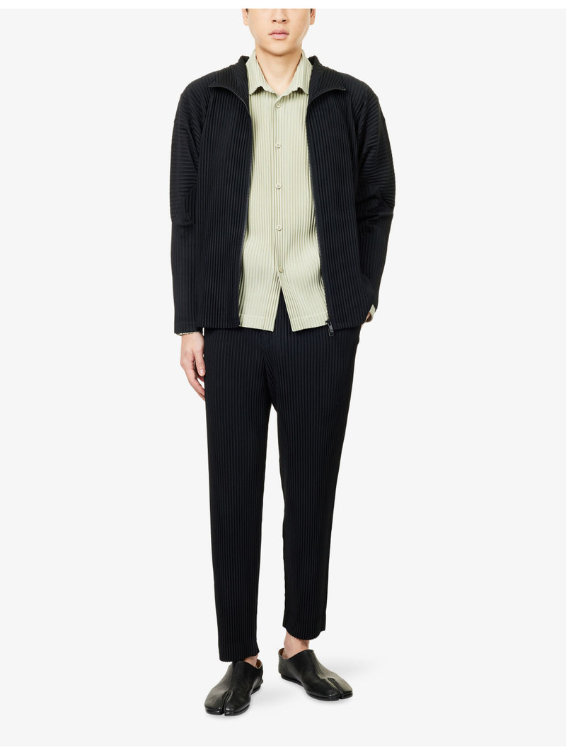 ISSEY MIYAKE Monthly Colors: October Pleated Knit Shirt outlook