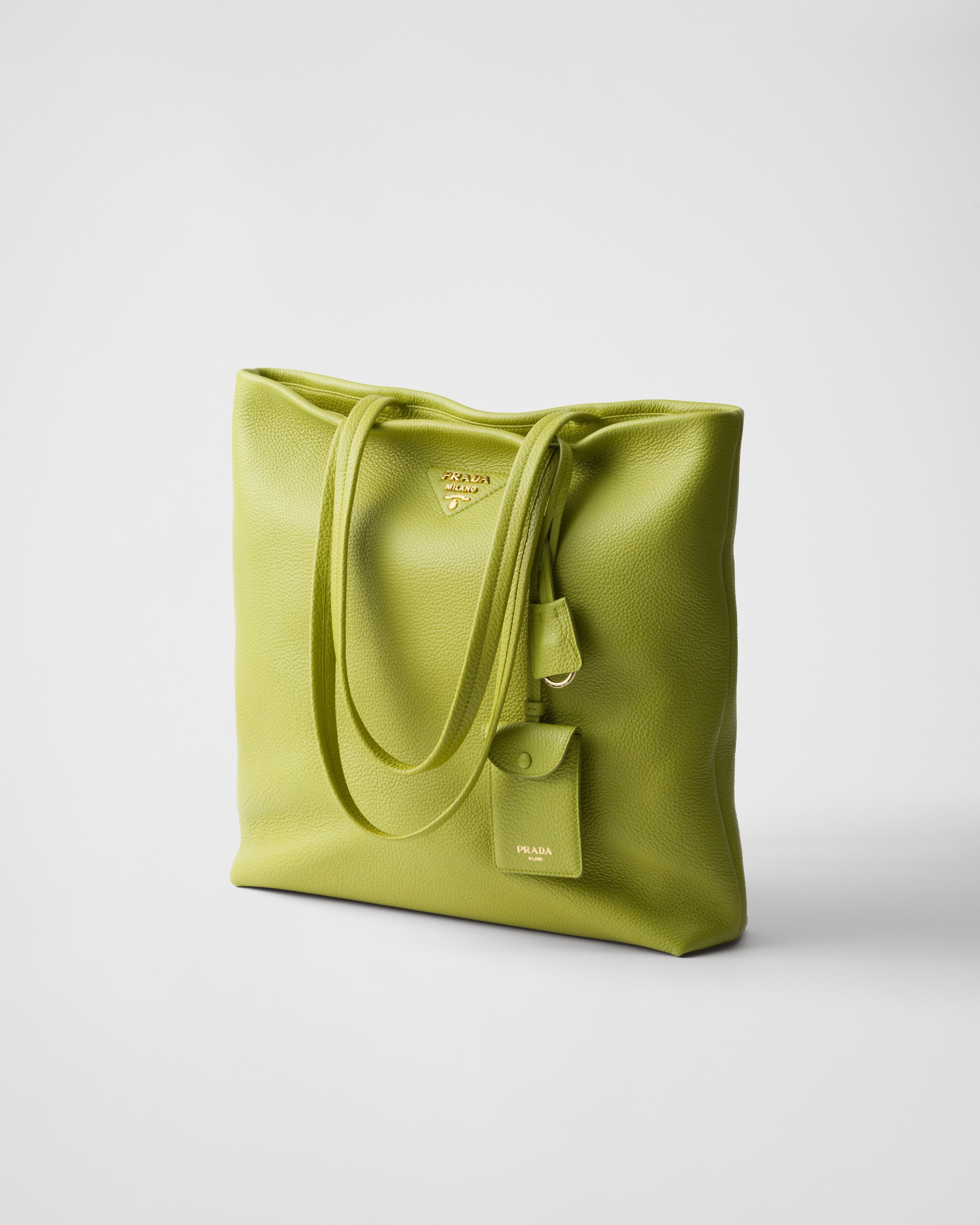 Large leather tote bag - 3
