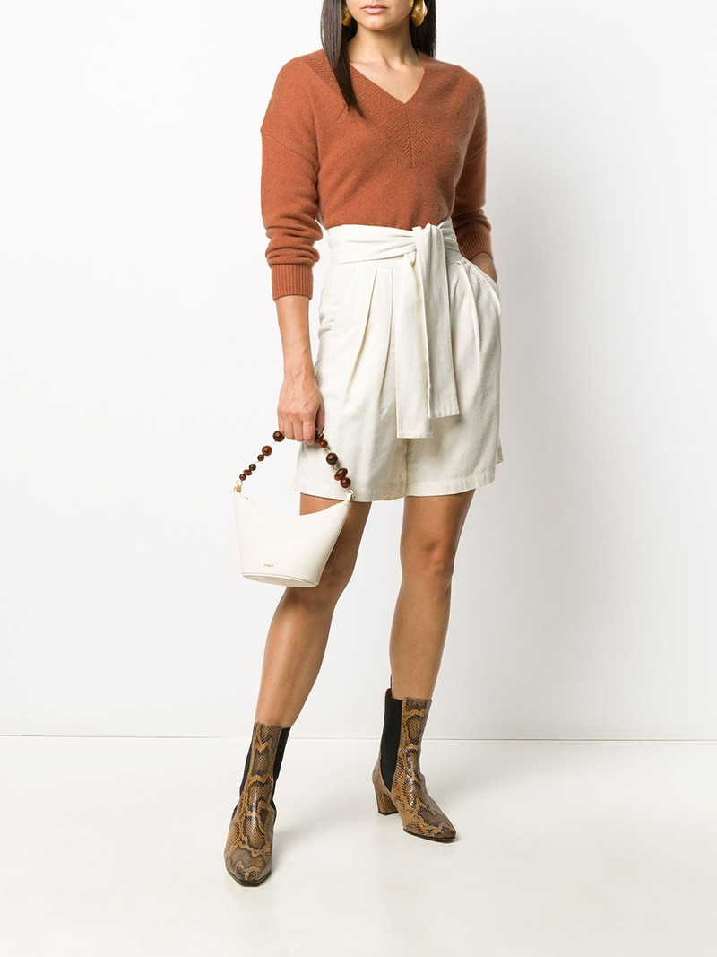 CO V-neck cashmere knit jumper outlook