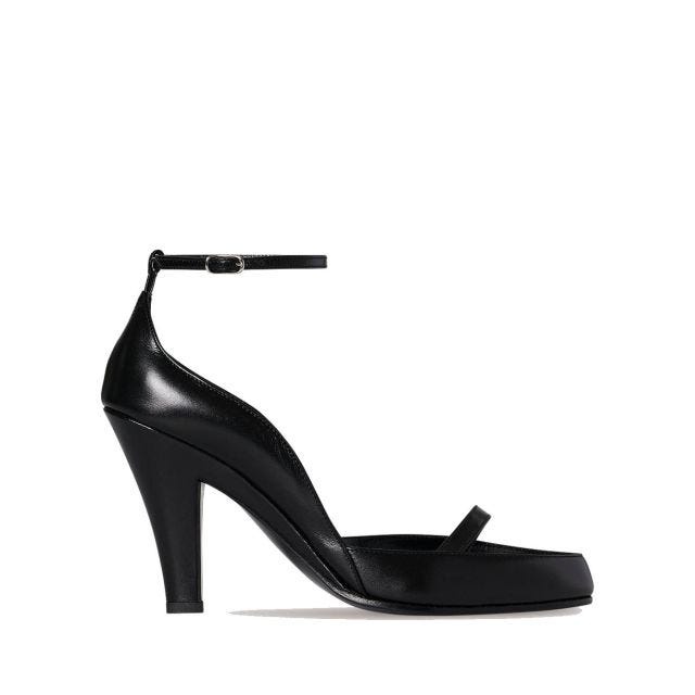 Ankle Strap Leather pumps - 1