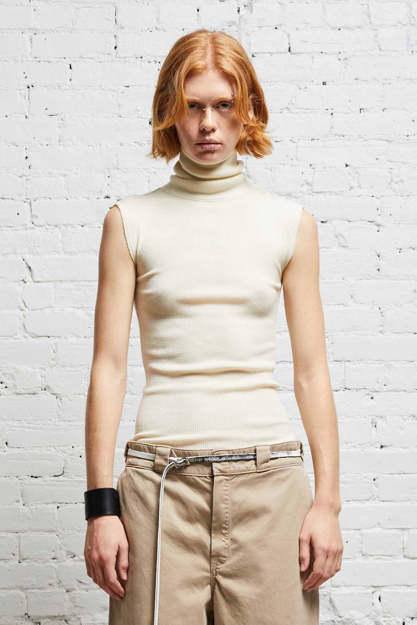 CREWNECK TWIN SET - ECRU - 5