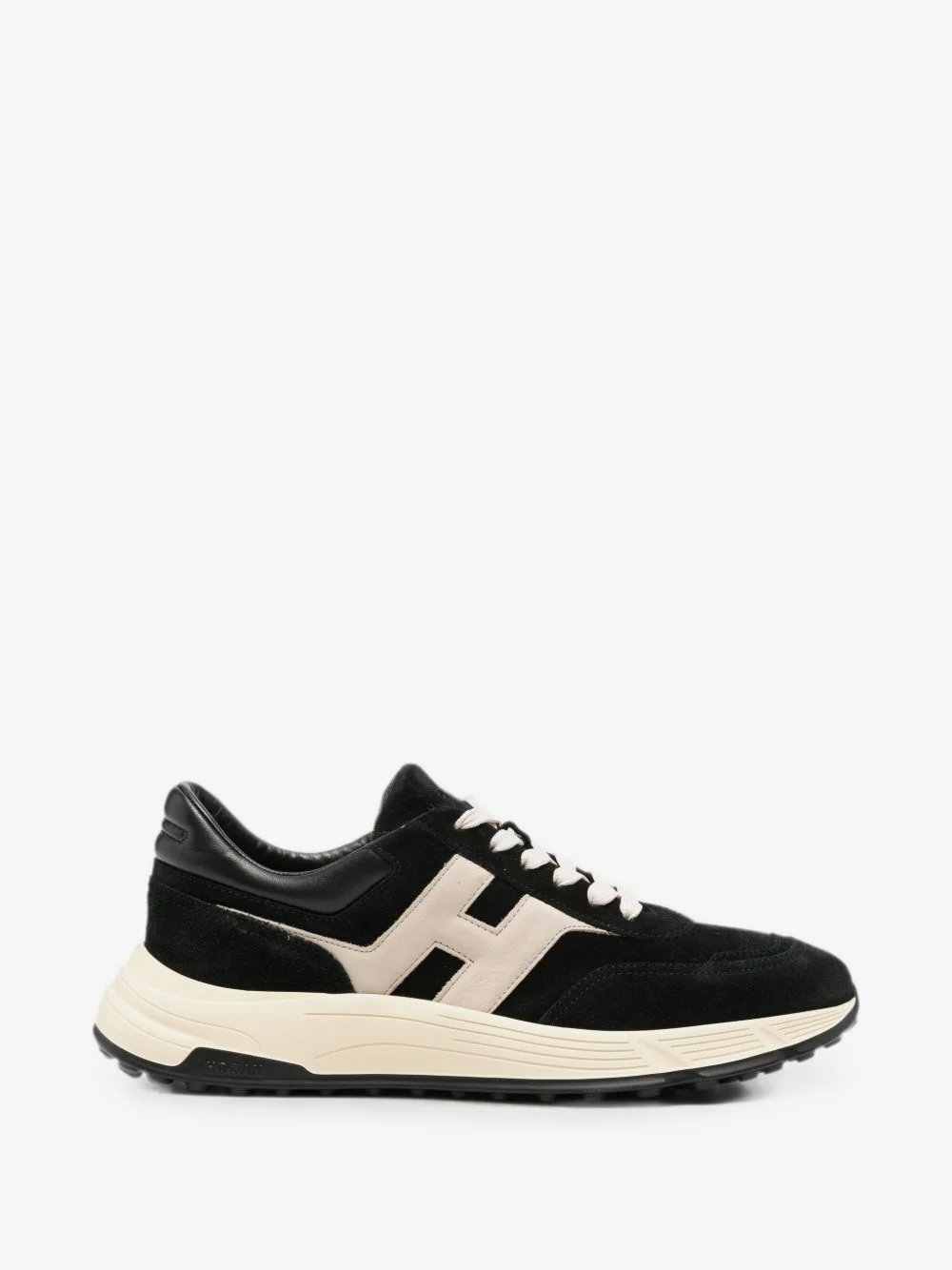 Hyperlight panelled logo-patch sneakers - 1