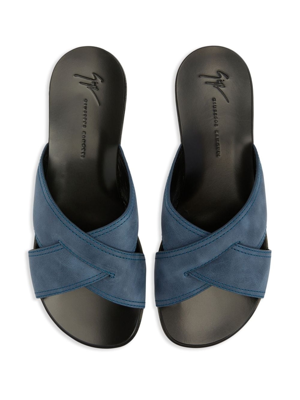 Flavio suede slides - 4
