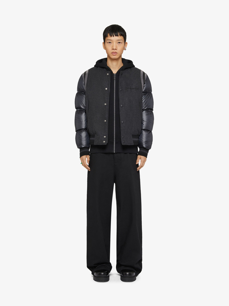 Givenchy VARSITY JACKET IN WOOL WITH PUFFER SLEEVES AND BACK outlook