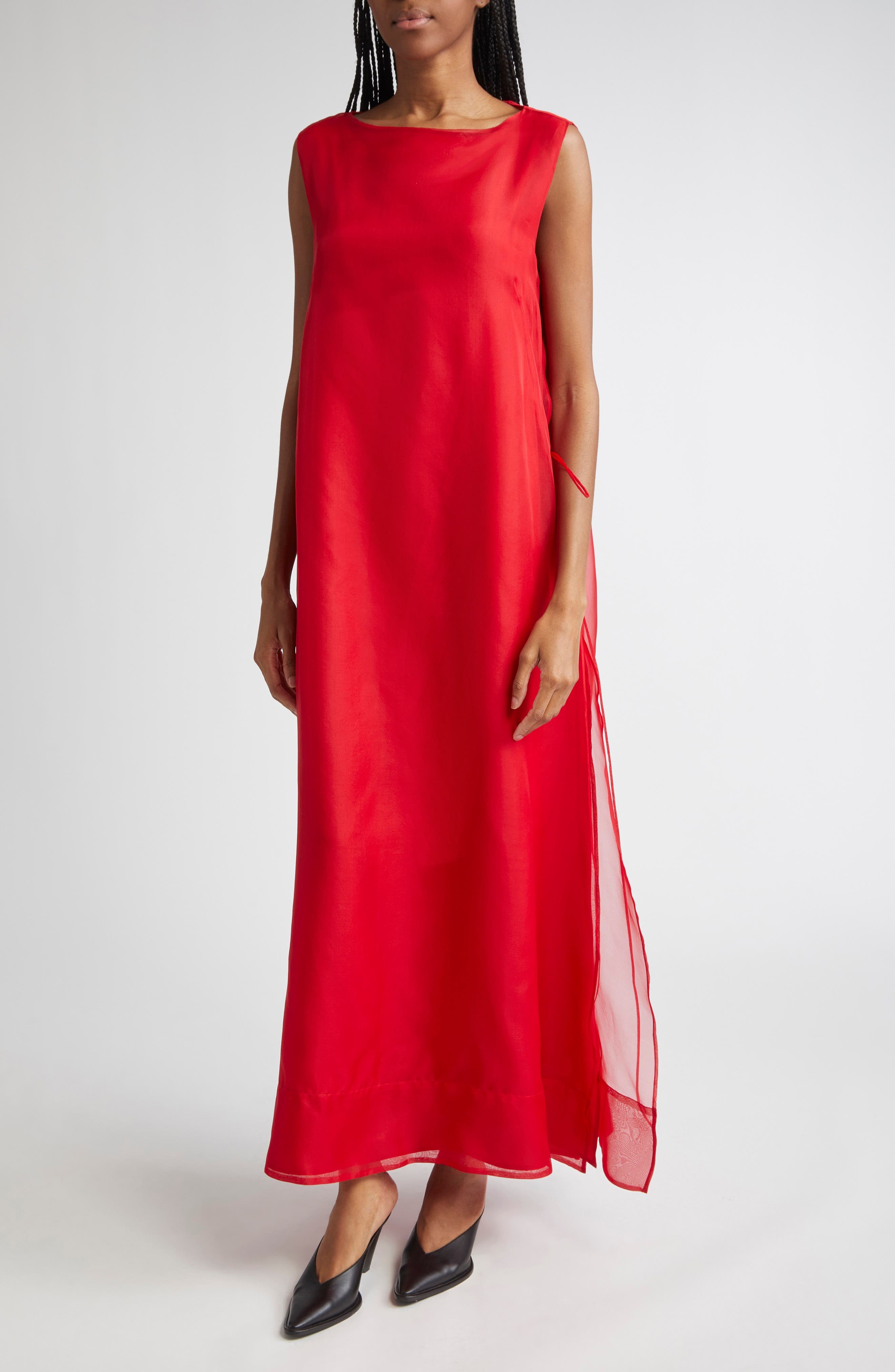 Altuzarra Jools Silk Organza Gown in Grenadine at Nordstrom - 4