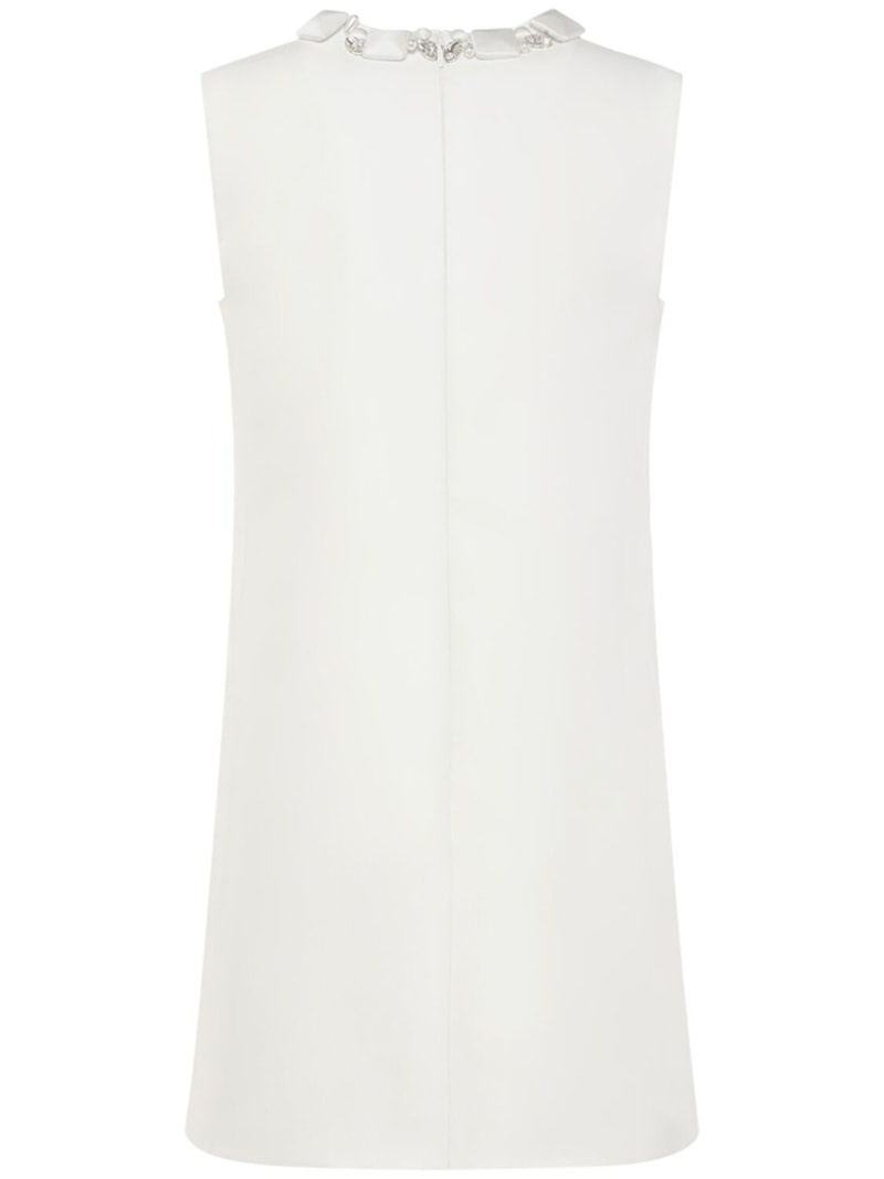 【送料&関税込】Versace Silk Blend Duchesse Mini Dress VERSACE Silk blend duchesse mini dress | luisaviaroma