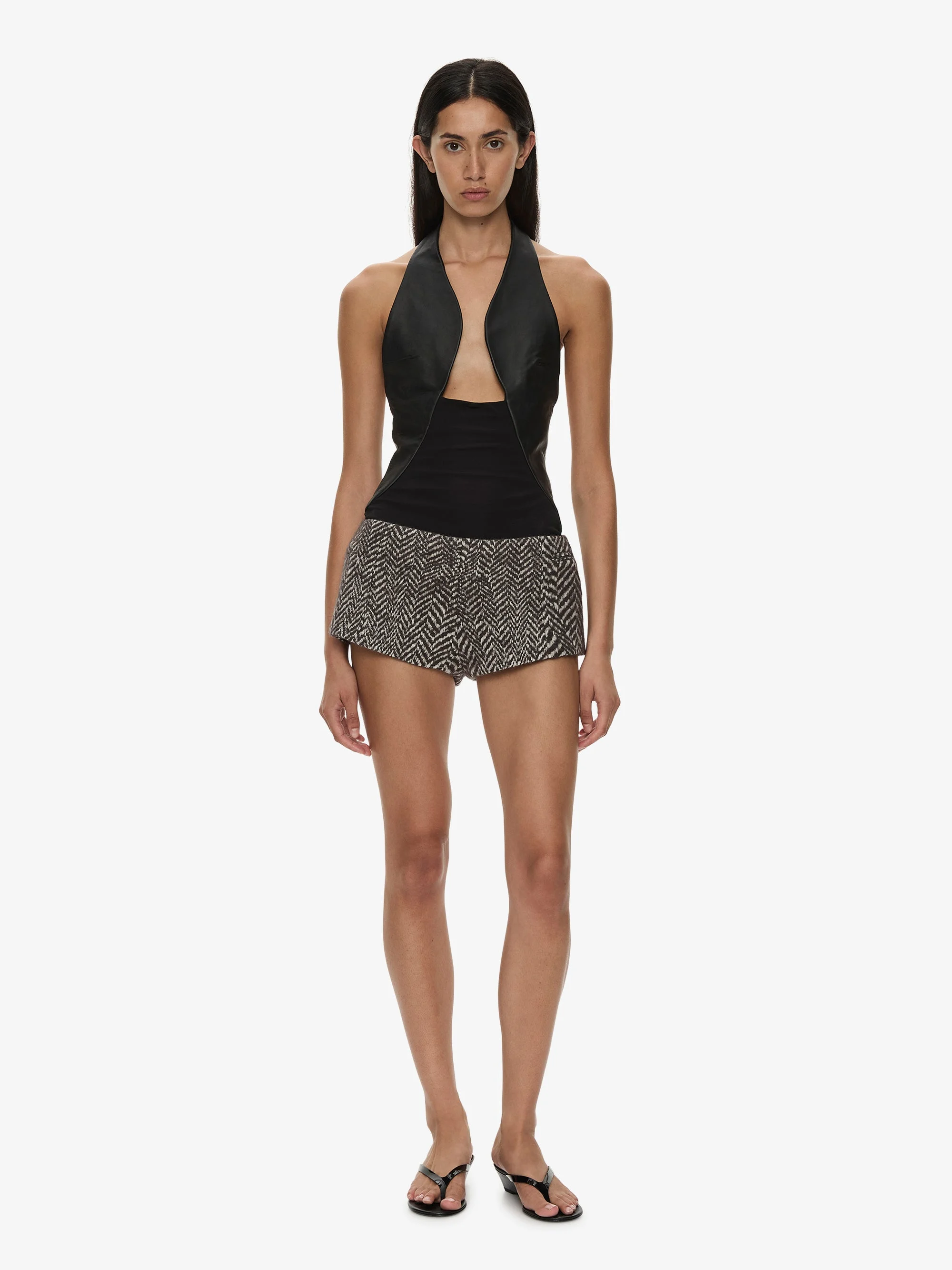 Warped Herringbone Tailored Short - 1
