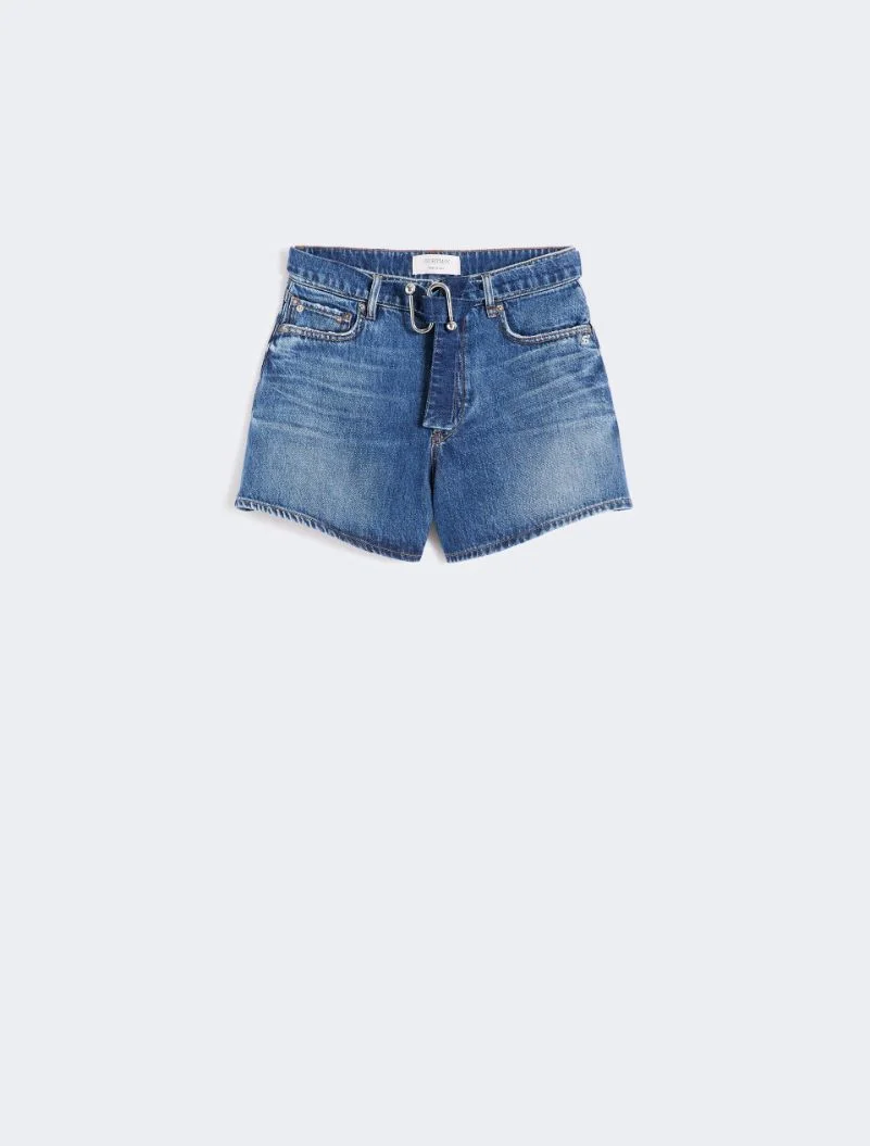 Denim shorts - midnightblue - 1