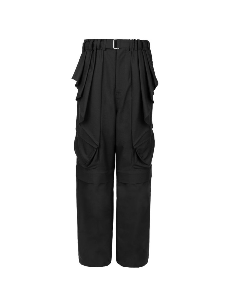 black cargo pants 1