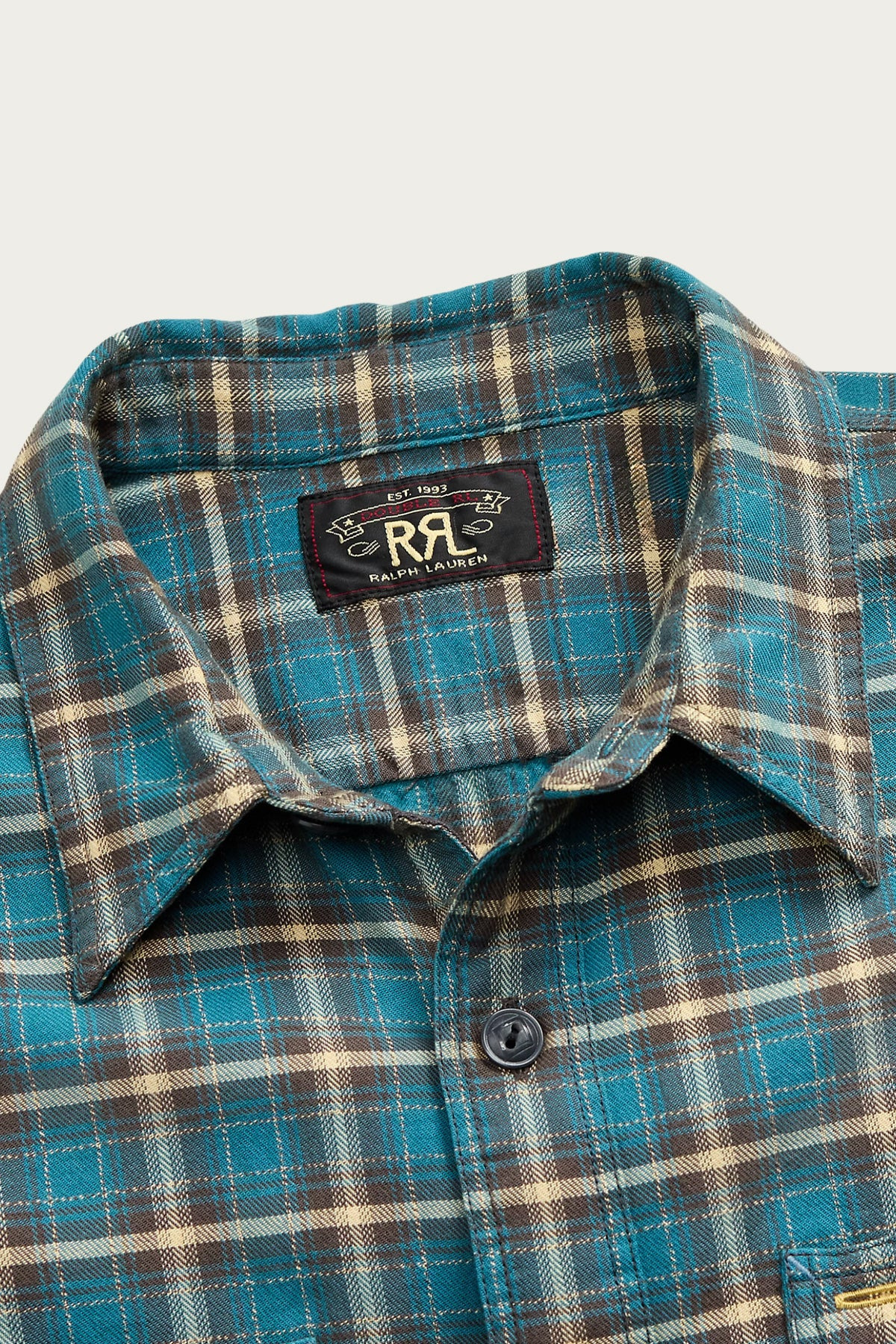 Plaid Twill Workshirt - Teal/Multi - 3