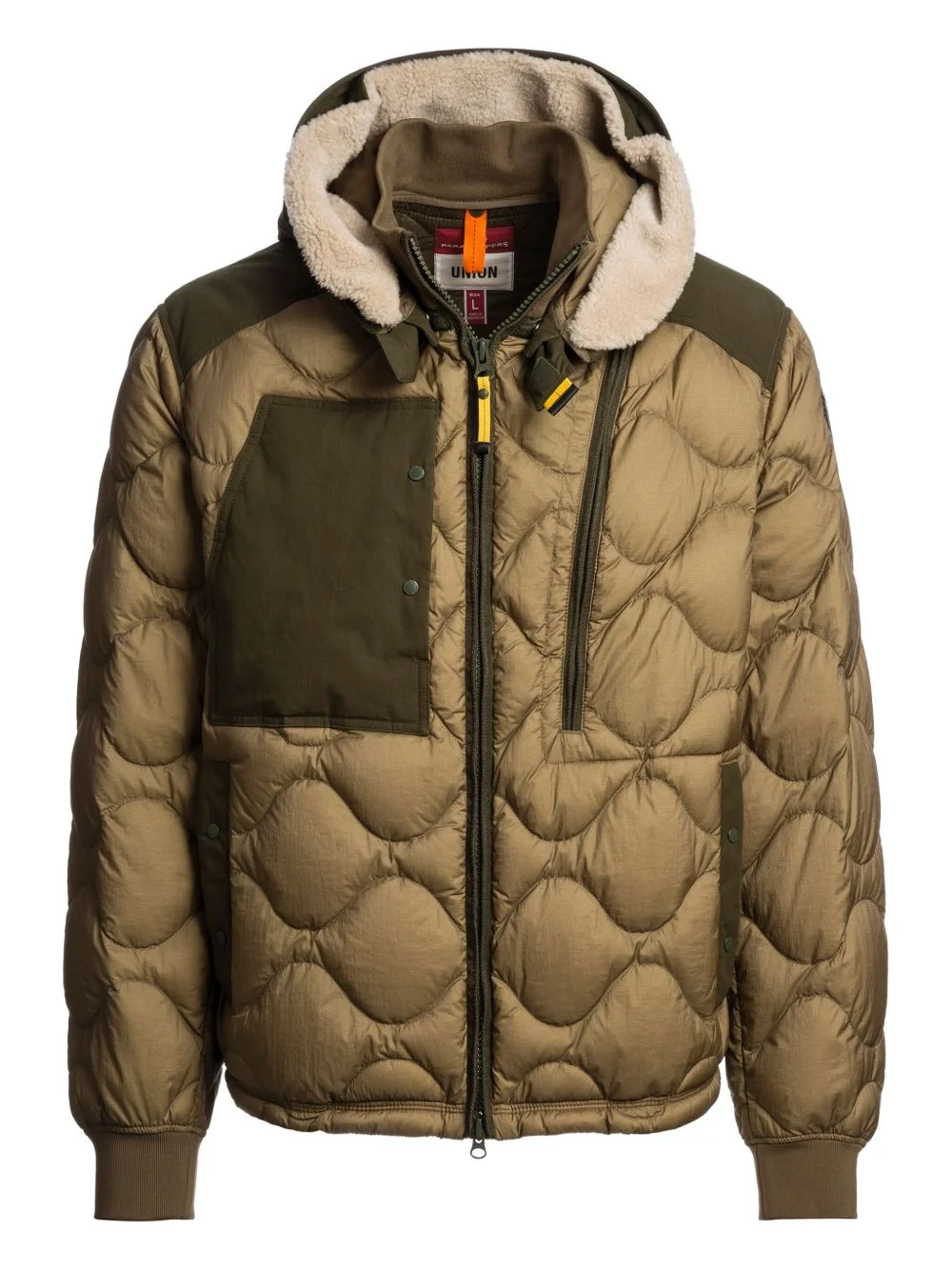 quilted hooded jacket - 1