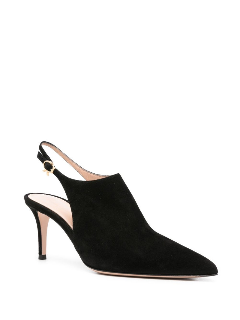 Gianvito Rossi 80mm slingback pointed-toe pumps outlook