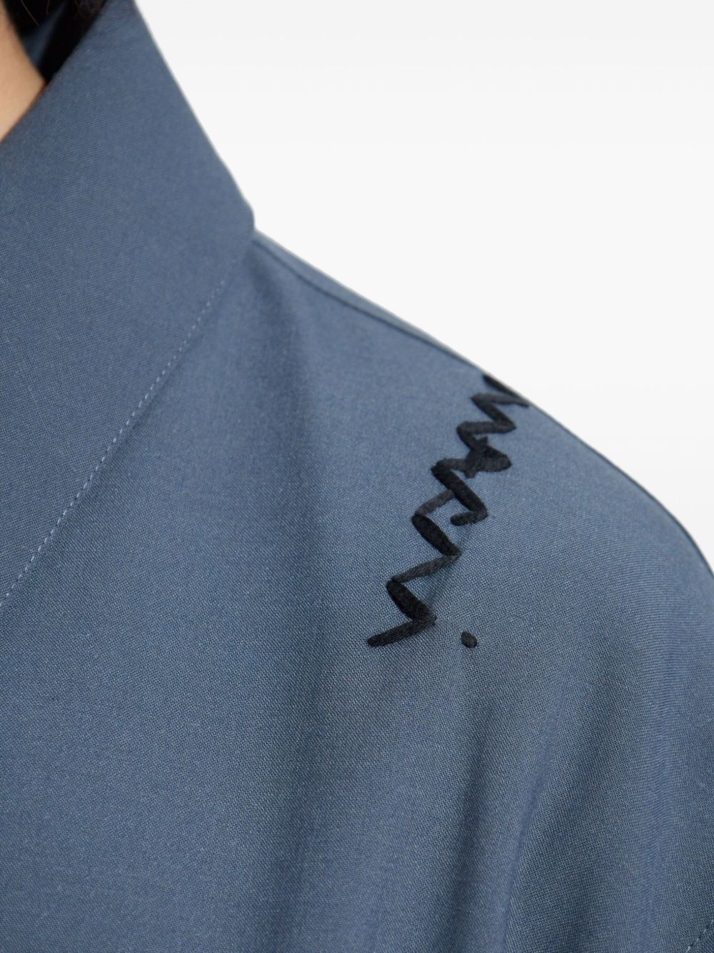 logo-print bomber jacket - 5