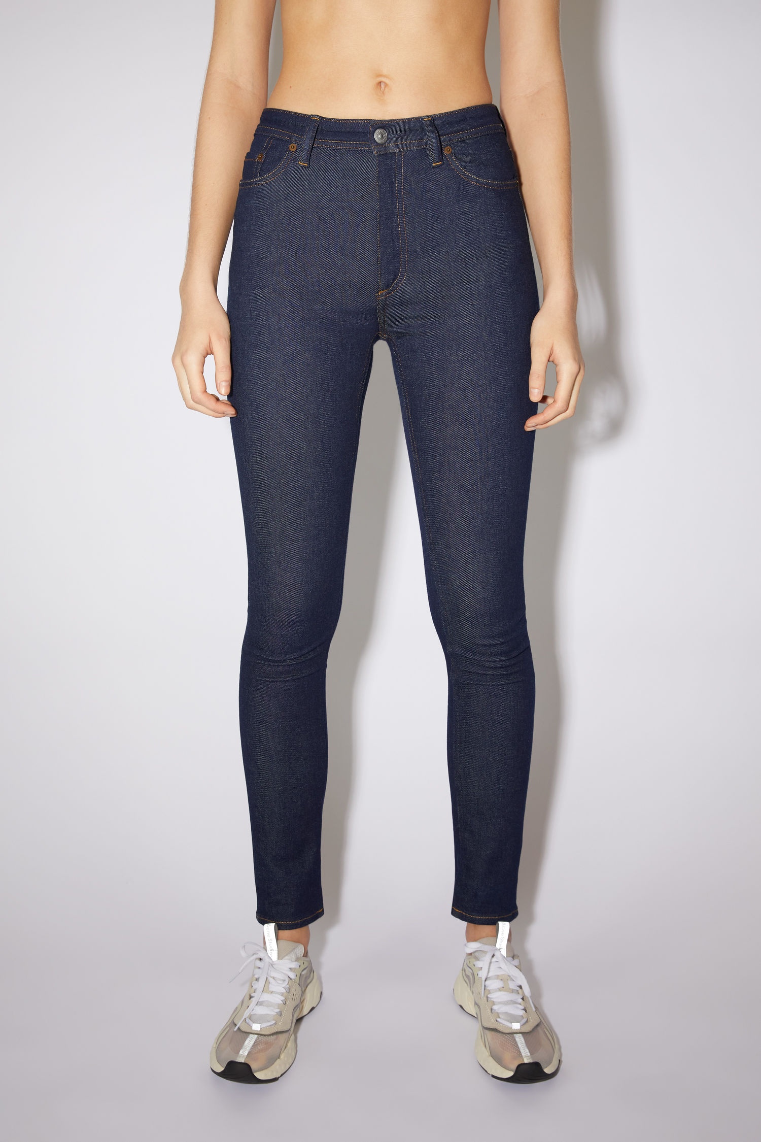 High-rise skinny jeans - Color - 2