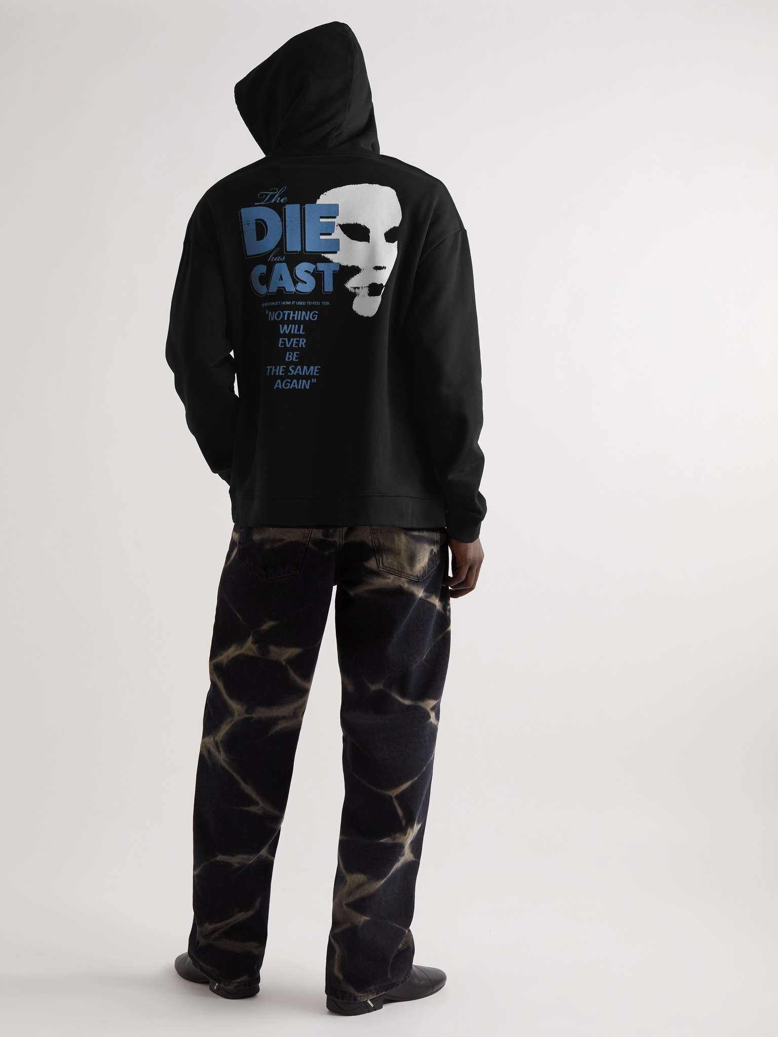 Printed Cotton-Jersey Hoodie - 2