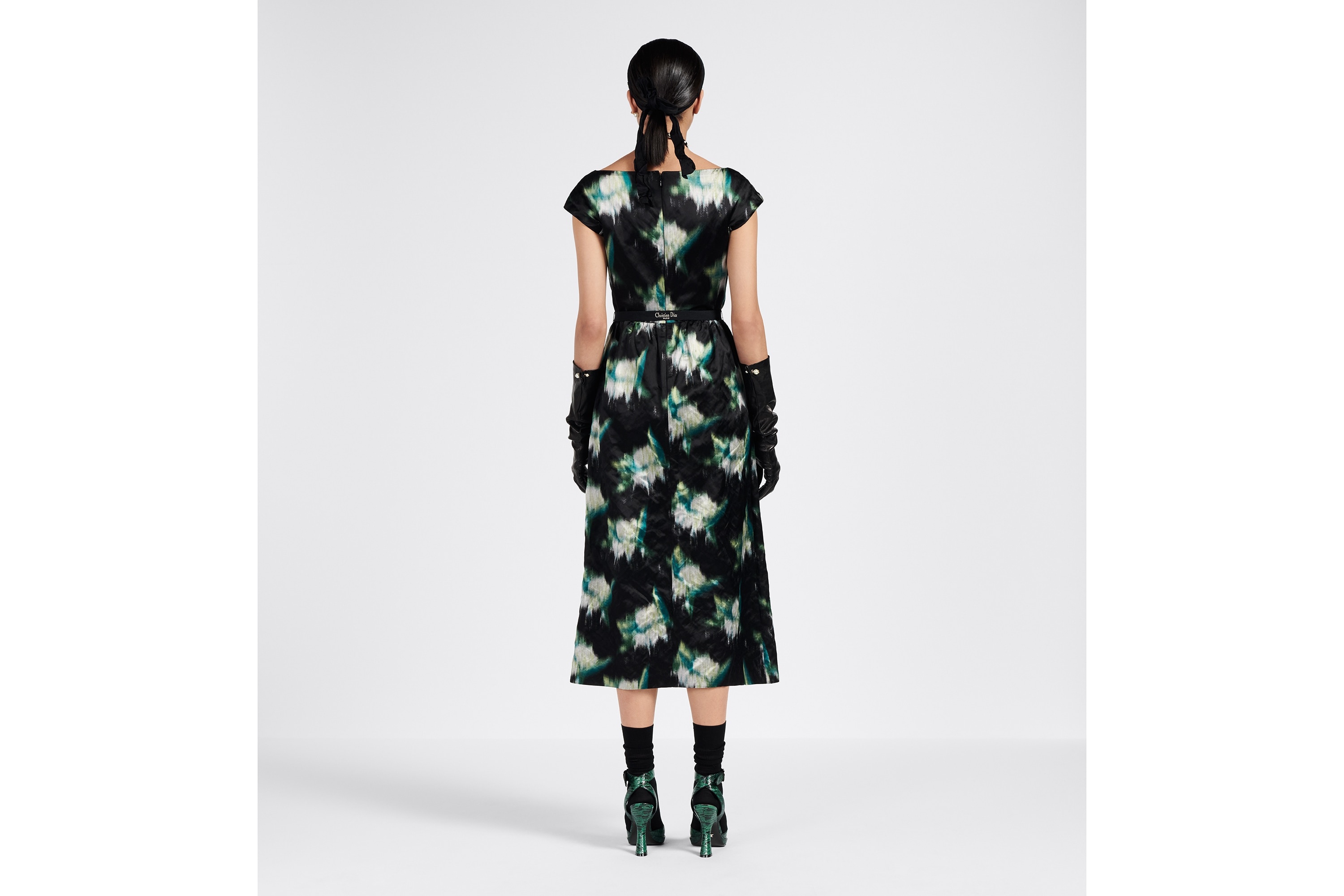 Regular-Fit Mid-Length Dress - 6