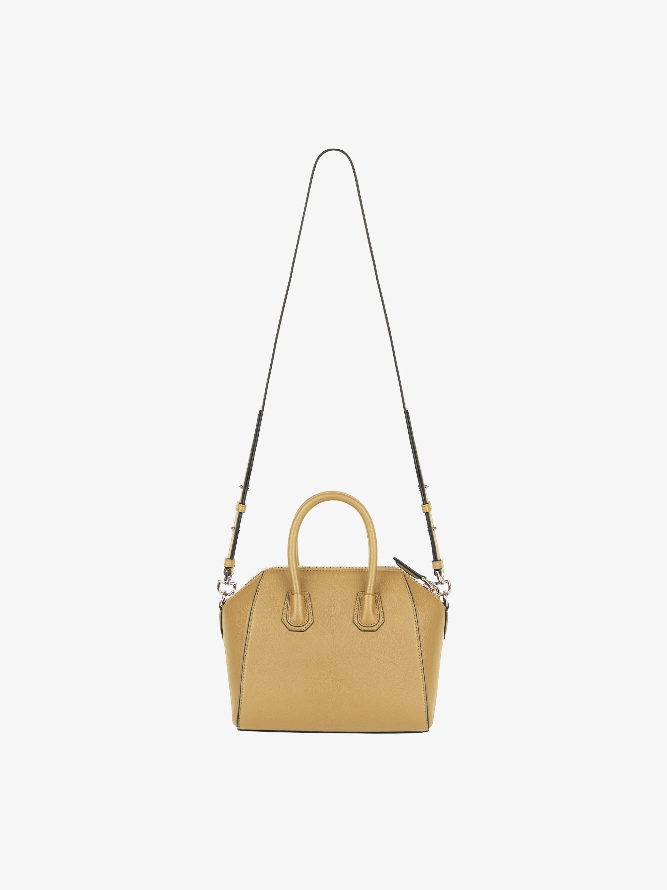 Mini Antigona bag in grained leather - 3