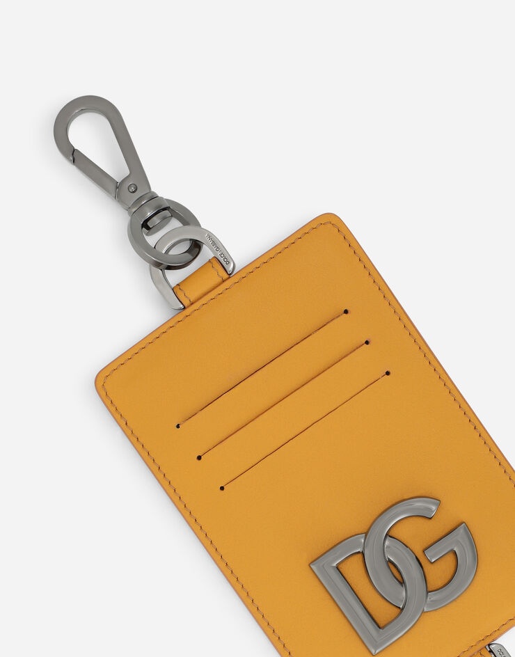 Calfskin coin pocket with DG logo - 2