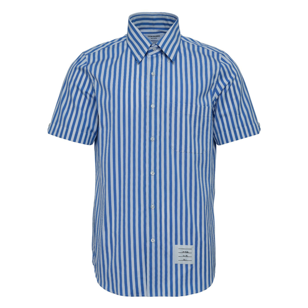 Straight Fit Button Down Shirt - 1