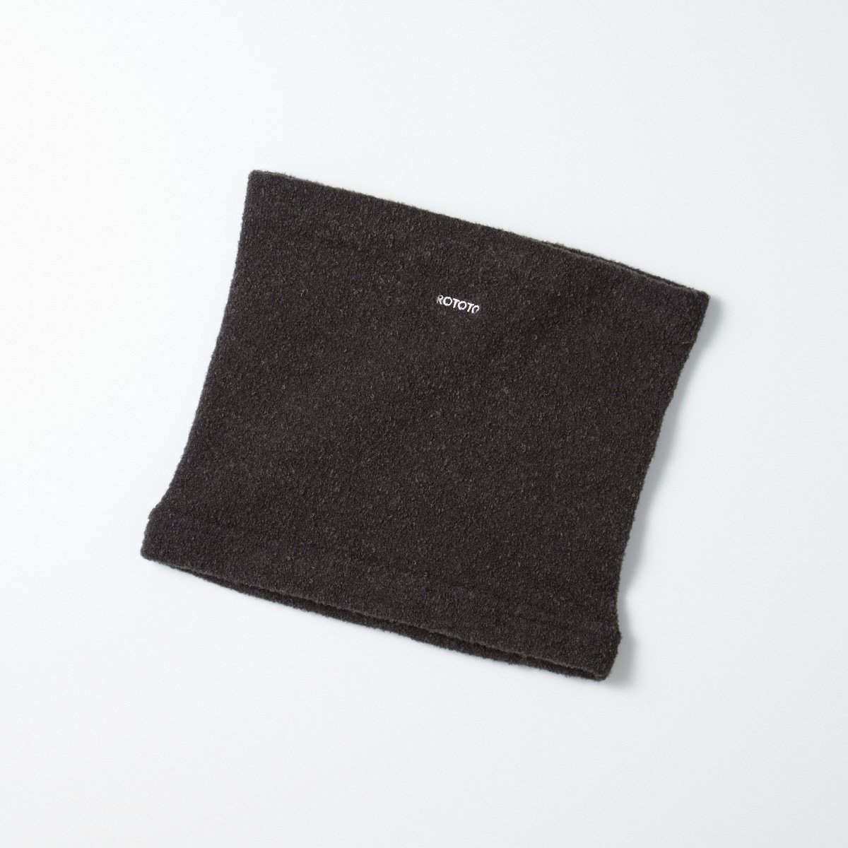 ROT-5134-CHA ROTOTO - MOF Neck Warmer Scarf - Charcoal - 1