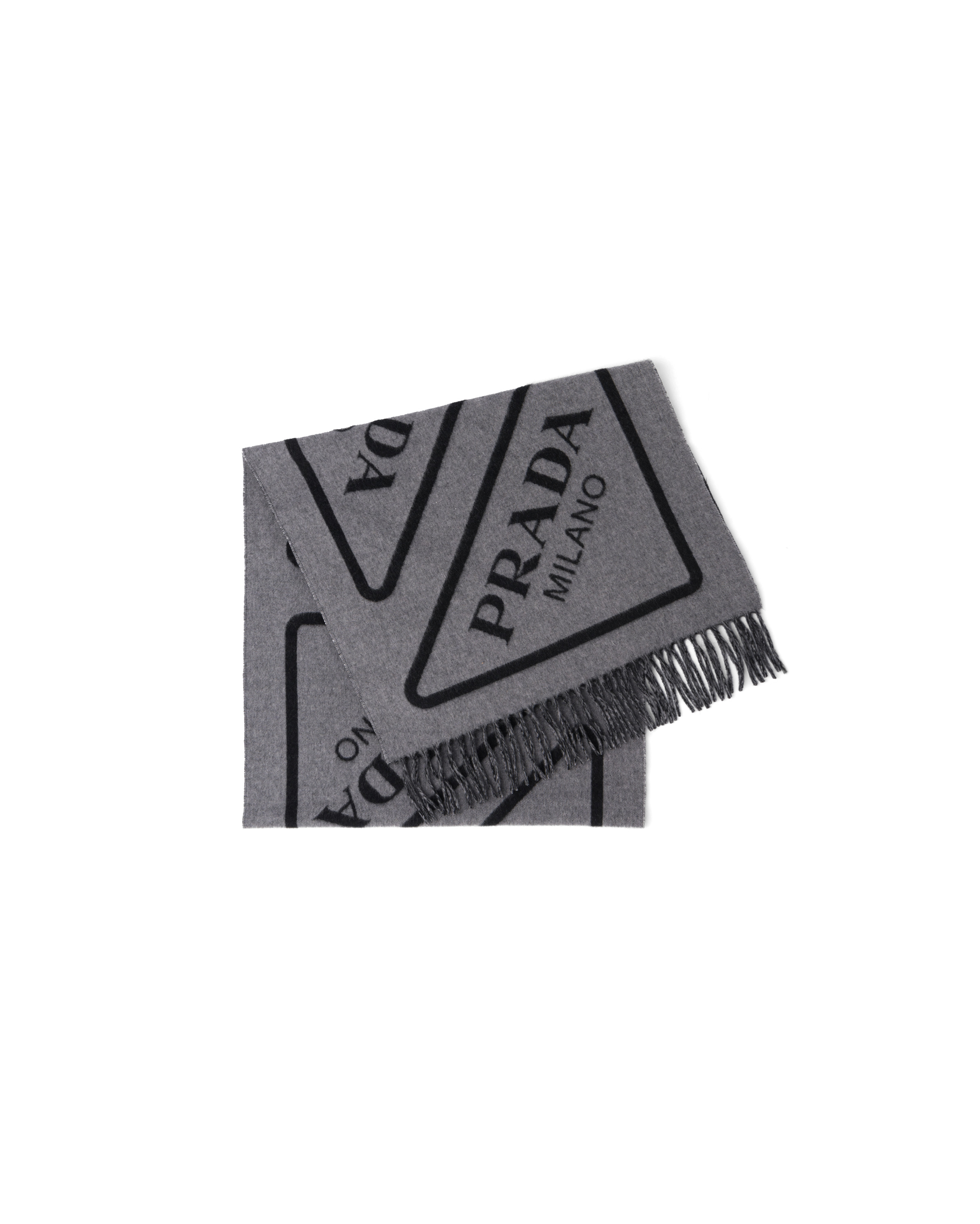 Double cashmere scarf - 1