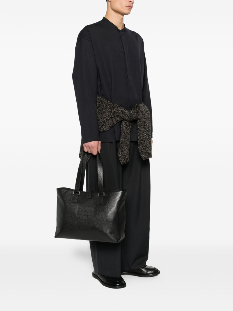 EMPORIO ARMANI leather tote bag outlook