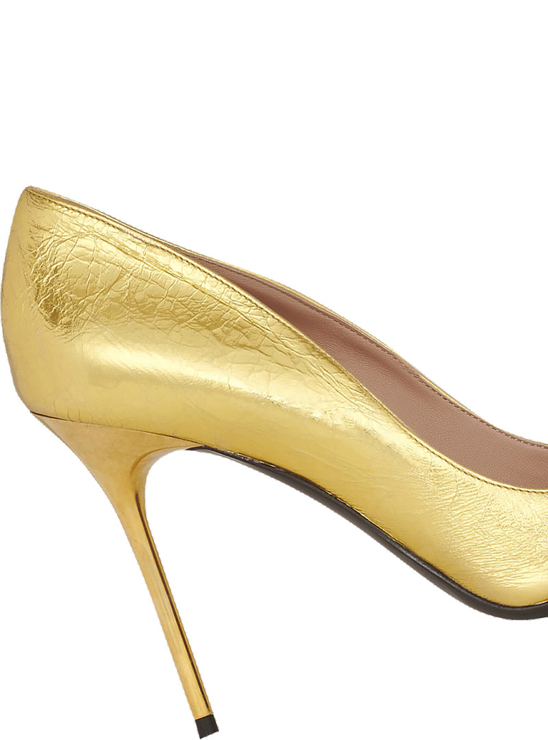Balmain Pumps Ruby craquele metallic leather outlook