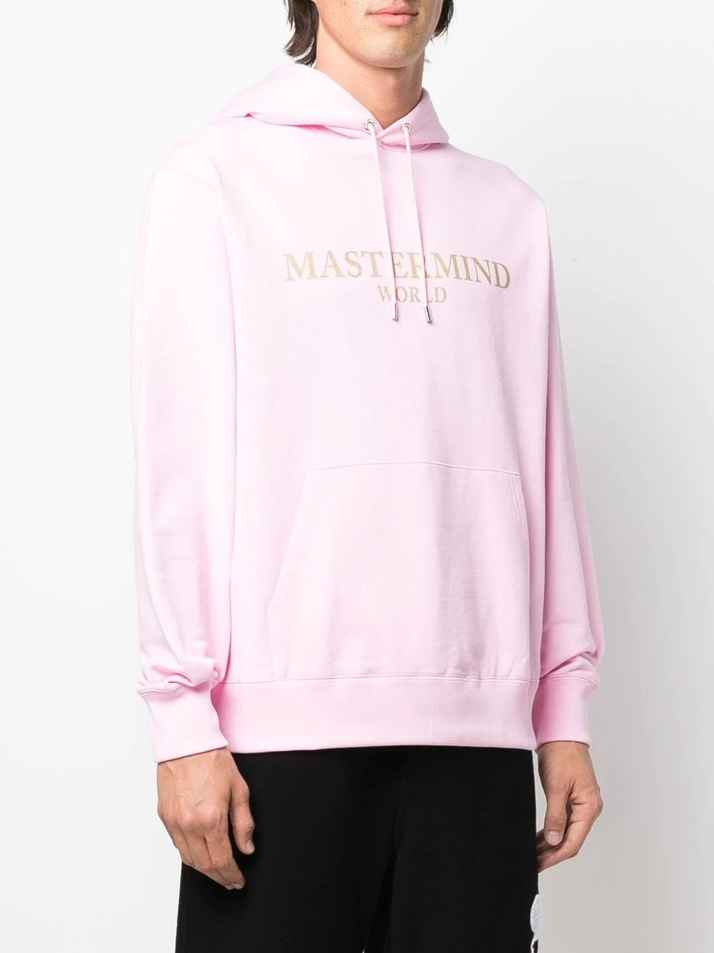 logo-print pullover hoodie - 3