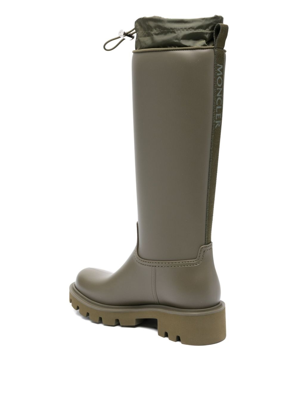pull-tab logo rain boots - 3