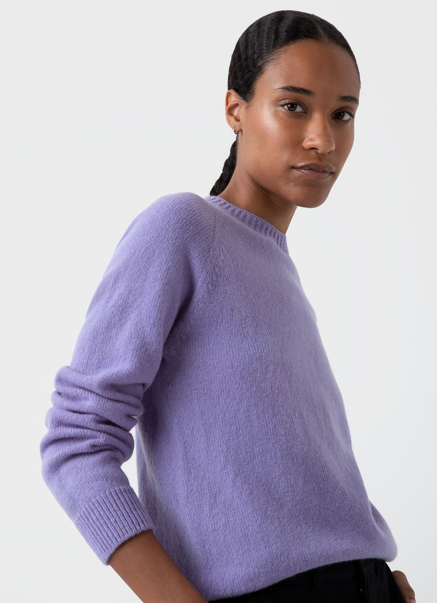 Lambswool Crew Neck Jumper - 2