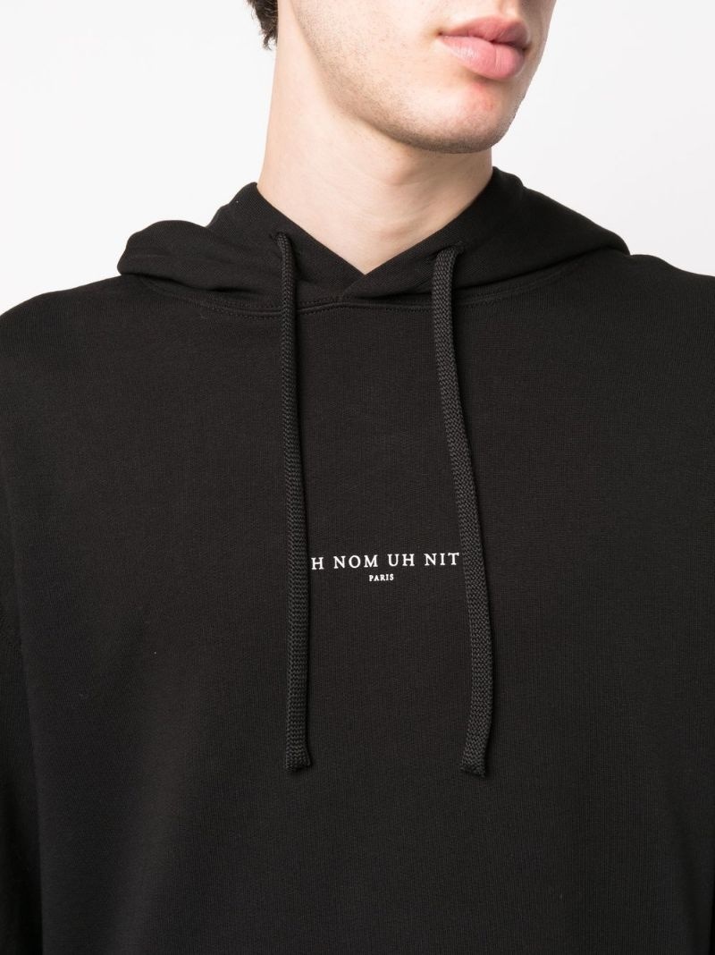graphic print pullover hoodie - 10