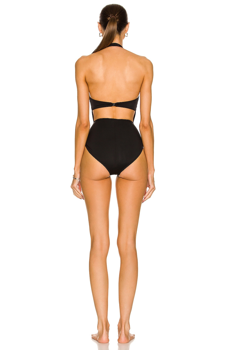 Underwire Halter Mio Swimsuit - 3