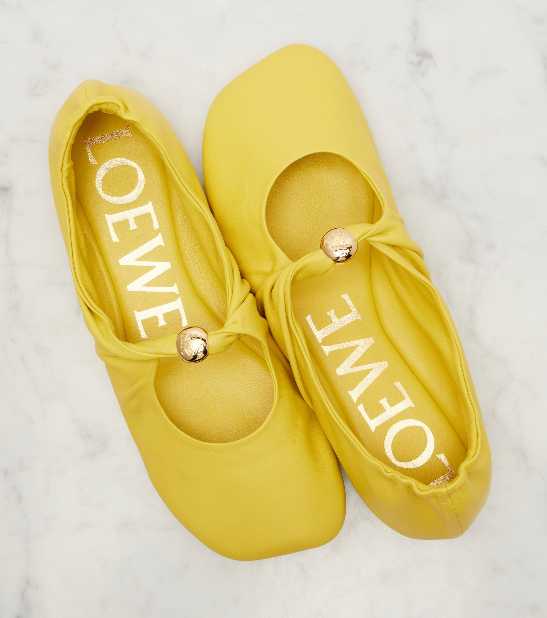 Pebble Soft leather Mary Jane flats - 5