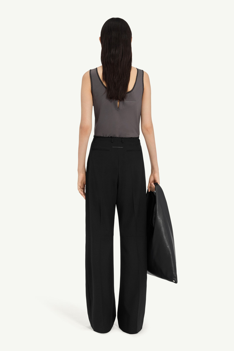 Wool wide-leg trousers 3