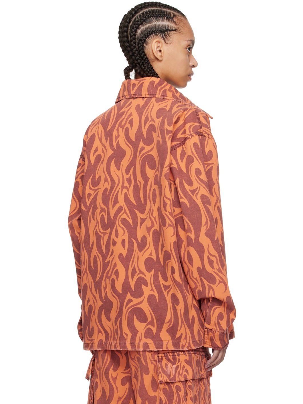 Orange Flame Jacket - 3