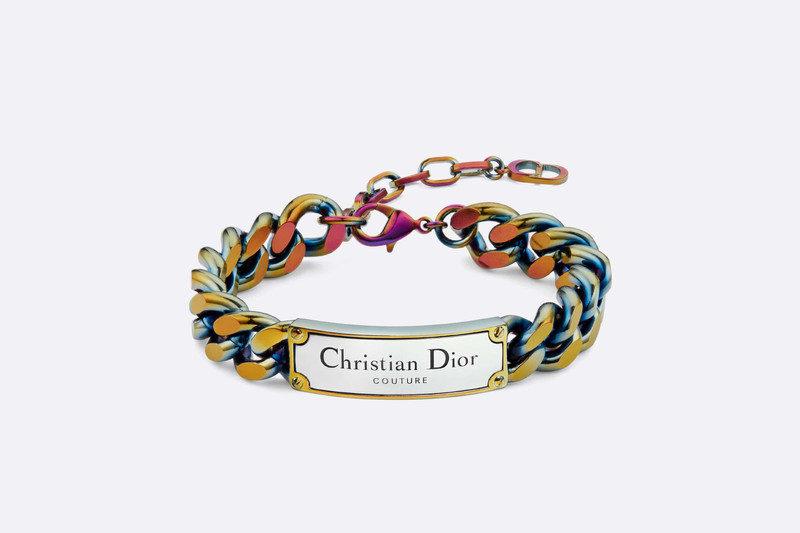 Christian Dior Couture Chain Link Bracelet 1