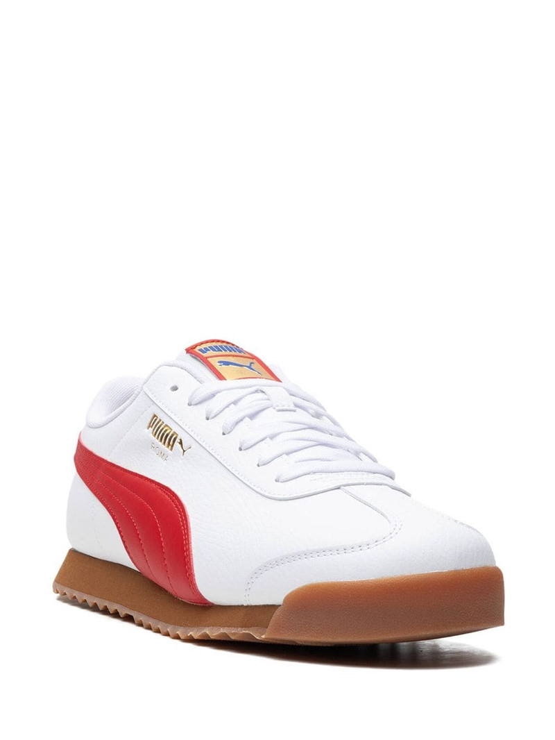 PUMA Roma RWB "White/Red/Blue Mismatch" sneakers outlook
