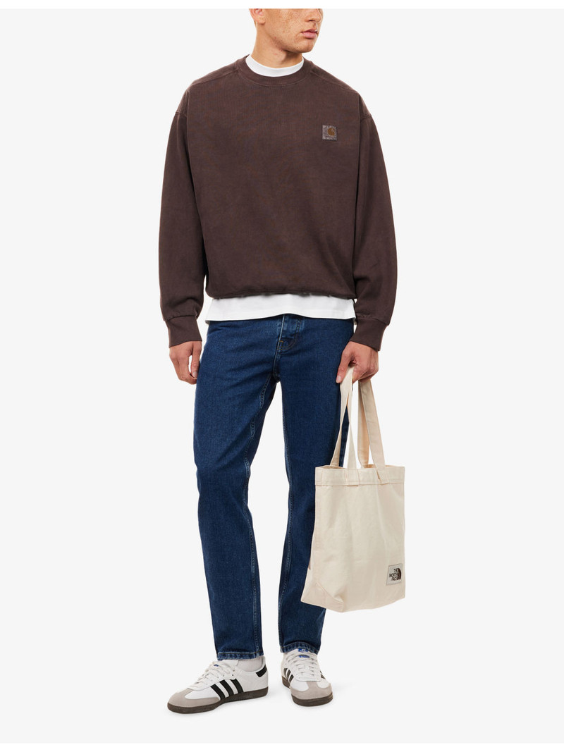 Carhartt Vista Logo-Patch Cotton-Jersey Sweatshirt outlook