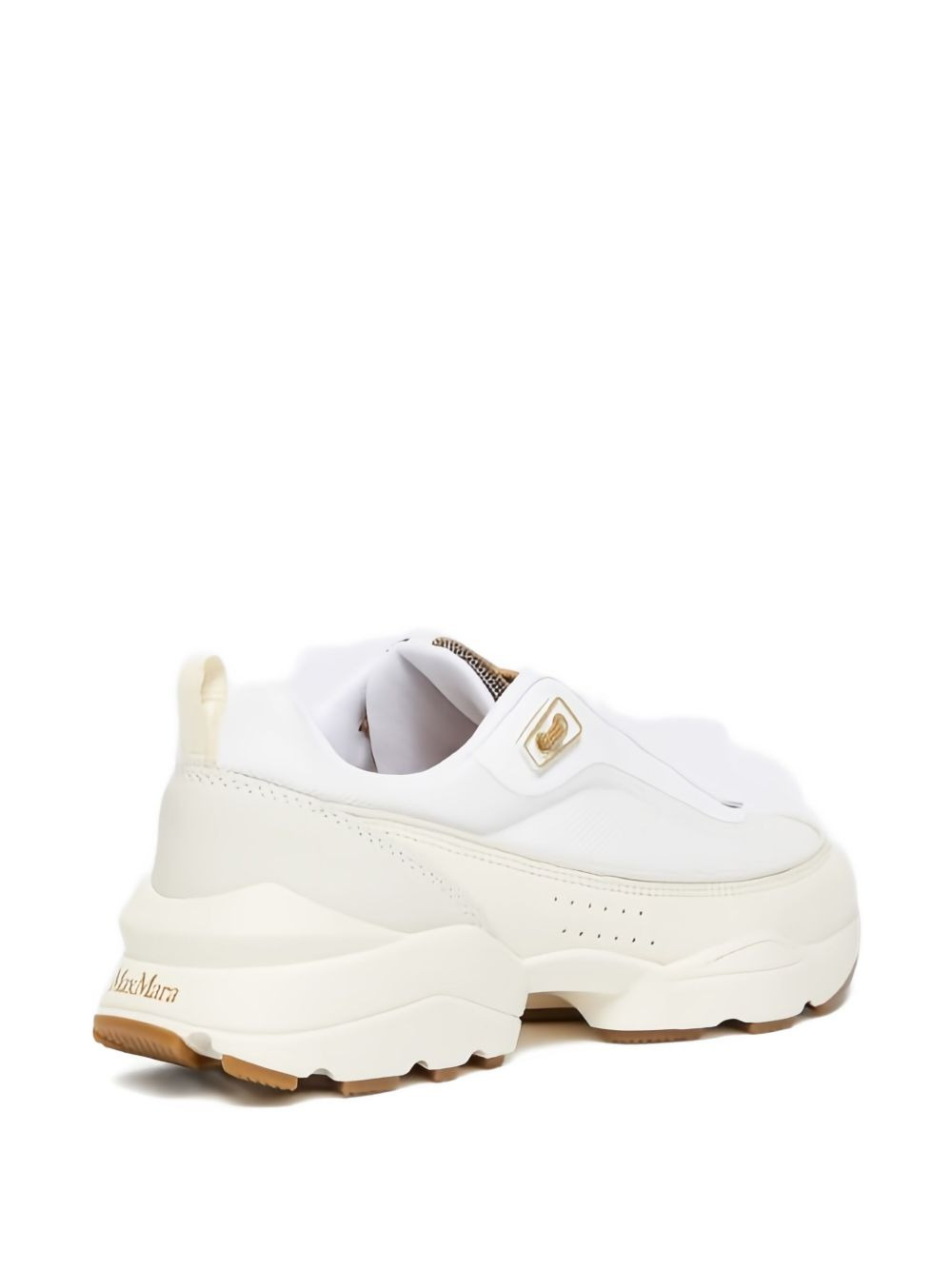 mesh-panelled chunky-sole sneakers - 3